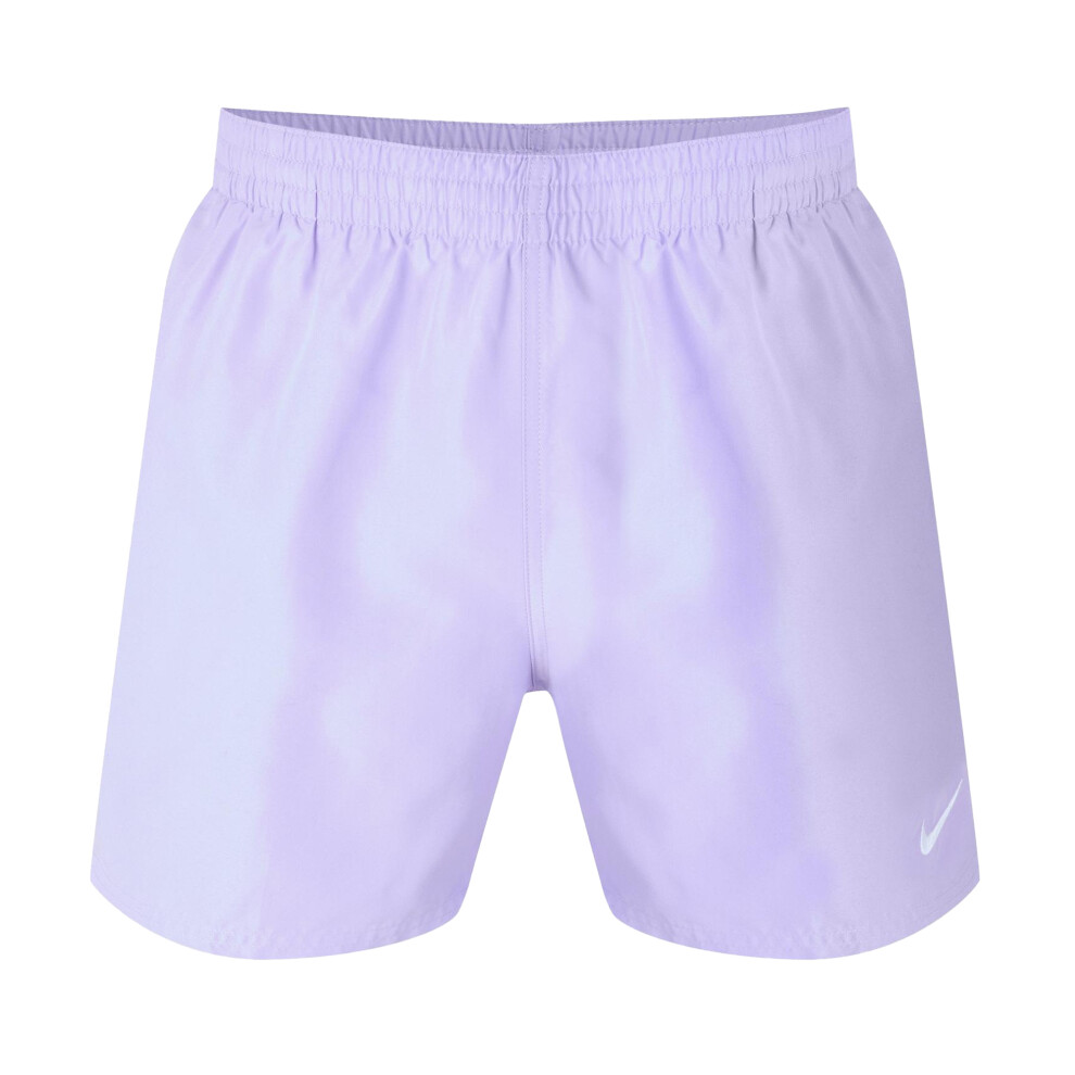Nike (Xs, Lilac) Mens Embroidered Logo Regular Swim Shorts Multicoloured