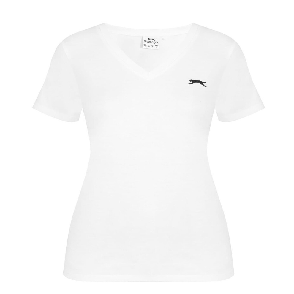 Slazenger (12 Uk, ) Womens/Ladies T-Shirt White