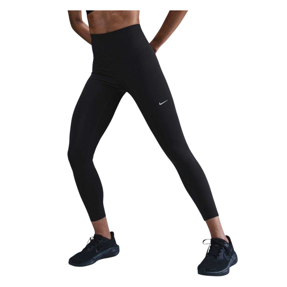 Nike (8 Uk, ) Womens/Ladies Tempo High Waist 7/8 Leggings Black
