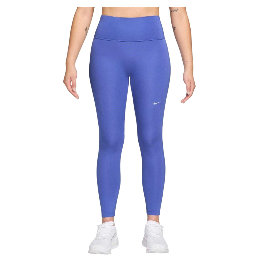 Nike (18 Uk, Sapphire) Womens/Ladies Tempo High Waist 7/8 Leggings Multicoloured