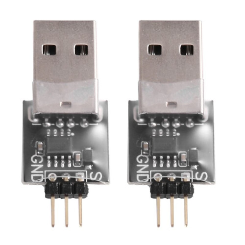 2 Contrôleurs de Vitesse Électriques Sans Balais AM32 BLHeli ESC avec Interface USB, Open Source, pour Drones et Robots RC FPV
