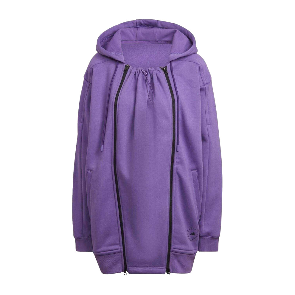 Adidas (S, Purple) Womens/Ladies Oversized Hoodie
