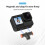 2X Support à Dégagement Rapide pour  13 Support Magnétique avec Vis 1/4 Pouce Adaptateur de Conversion D'Interface à Double Griffe Accessoires 4