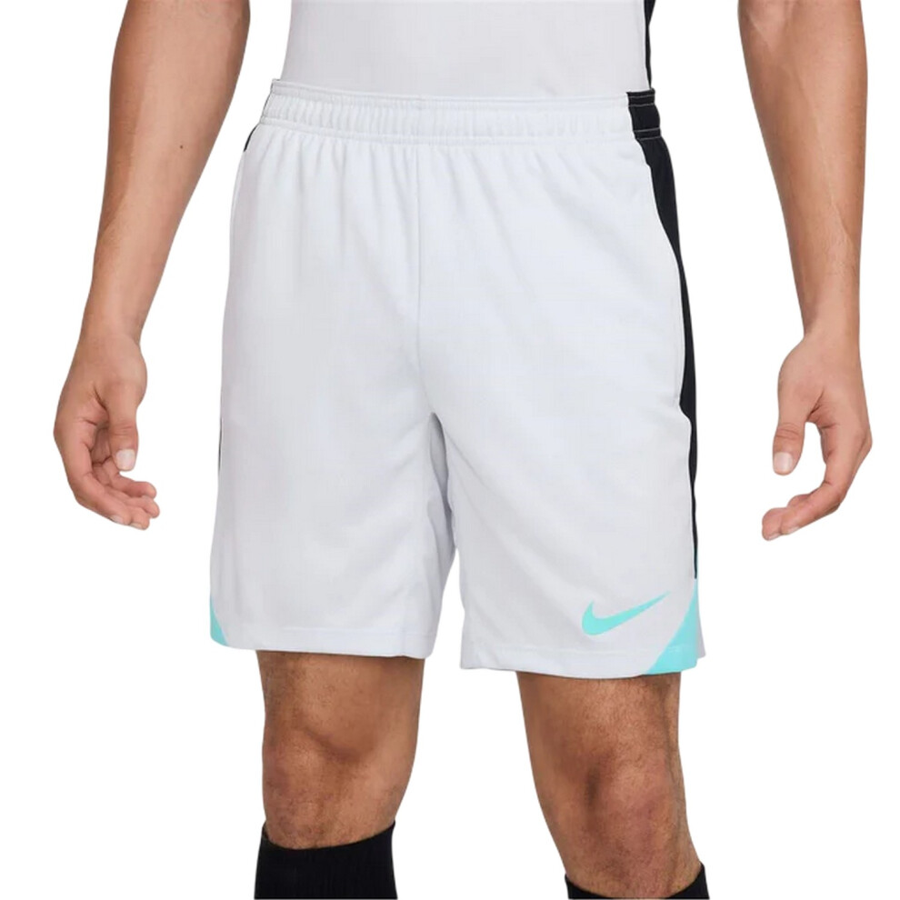 Nike (Xs, Grey/Blue) Mens Strike Football Shorts