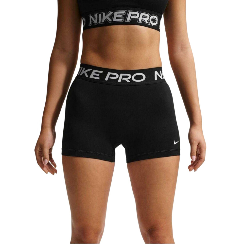 Nike (12 Uk, ) Womens/Ladies Pro Compression Shorts Black