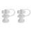 2X Cooler Drain Plug Kit Universal Replacement Cooler Drain Plug Assembly for Most Coolers with Drain Plug 1