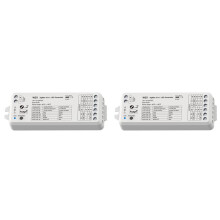 2X Controlador LED Zigbee Tuya 5 em 1 RGB CCT RGBW RGBCCT 12 V 24 V 15 A Fita de LED Life Voice Alexa Home WZ5