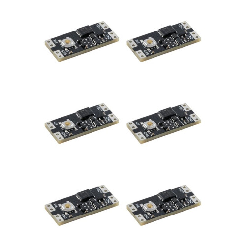 6Pcs Single Bond Button Bistable  Module 4.5-26V 1.3UA Load 10A Low Power Wide Voltage  One Key  Module
