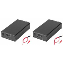 2X ATU-130 1,8-50 MHz 200 W Micro-Kortgolf Automatische Antenne-Tuner 10-15 VDC Organische Lichtgevende Diode-Display.