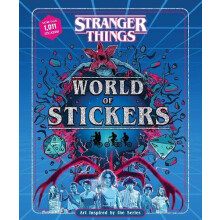 Stranger Things World of Stickers Art Inspired by the Series by Editor