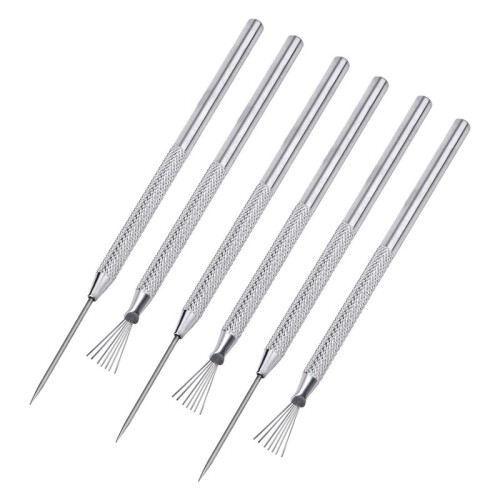 Clay Tools, 18Pcs Clay Sculpting Ceramic Detail Tools Feather Wire Texture Tools Clay Carving Modeling Kit 1