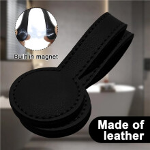 8 Magnetische Handtuchhalter Aus Leder, Leicht Zugängliche Handtuchclips, Magnetischer Clip, Handtuchclips, für Küche und Badezimmer