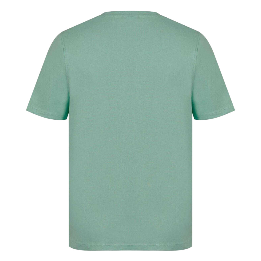 Slazenger (M, Light ) Mens 3D Logo T-Shirt Green