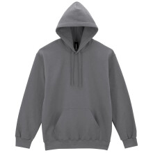 (S, Gravel) Gildan Unisex Adult Hammer Maxweight Hoodie
