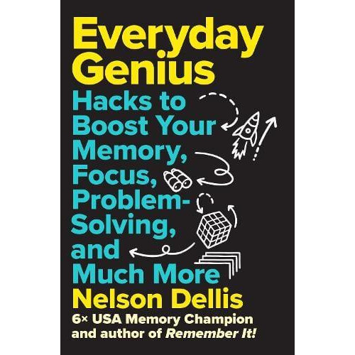 Everyday Genius by Nelson Dellis Hardcover Book