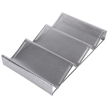 3 Tier Spice Rack Stainless Steel Pantry Storage Organizer for Freezer Spice Holder for Kitchen Refrigerator