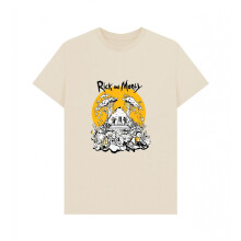 (L, Oat) Rick And Morty Unisex Adult Rest And Ricklaxation T-Shirt