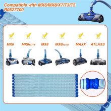 5-Pack 39 Inch R0527700 Zwembadstofzuigerslang, Vervanging voor MX6 MX8 T3 T5 X7, met Draaisluiting
