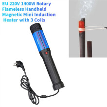 8 Spoelen 1100W Handmagnetische Inductieverwarmingsset voor Auto'S, 220V Vlamloze Inductieverwarming voor Autoreparaties, EU