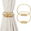 Magnetic Curtain Tiebacks, Elegant Weave Holdbacks for Home and Decor 2