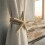 2-Pack Coastal Beach Theme Starfish Curtain Tiebacks, Nautical Rope Holdbacks for Home Decor 3