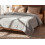 Beliani Blanket SAMUR 200 x 220 cm Light Grey 2