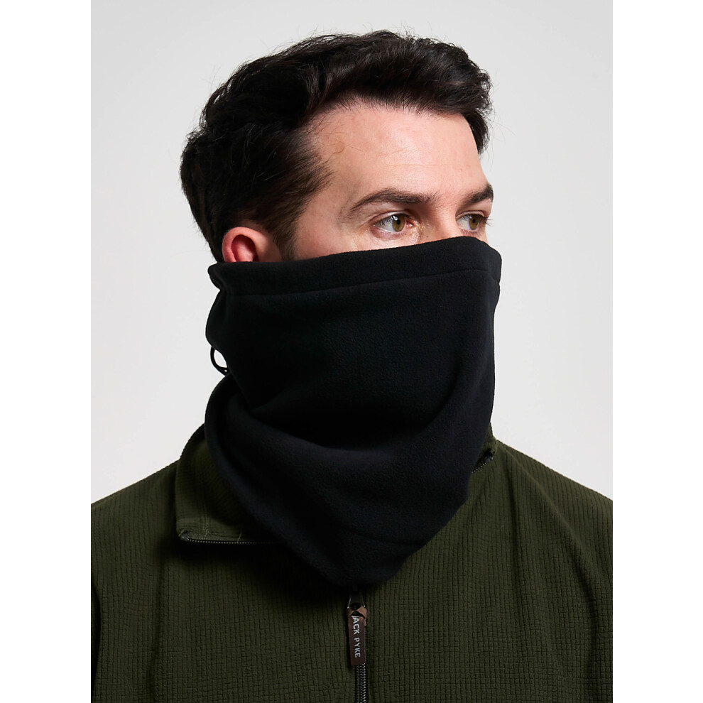 Jack Pyke Fleece Neck Gaiter Black One Size