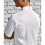 Premier (M, White) Premier Mens Coolchecker Short-Sleeved Chef Jacket 4