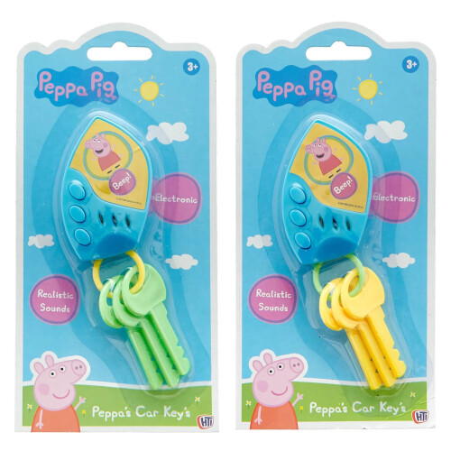 HTI Peppa Pig Interactive Car Keys Toy