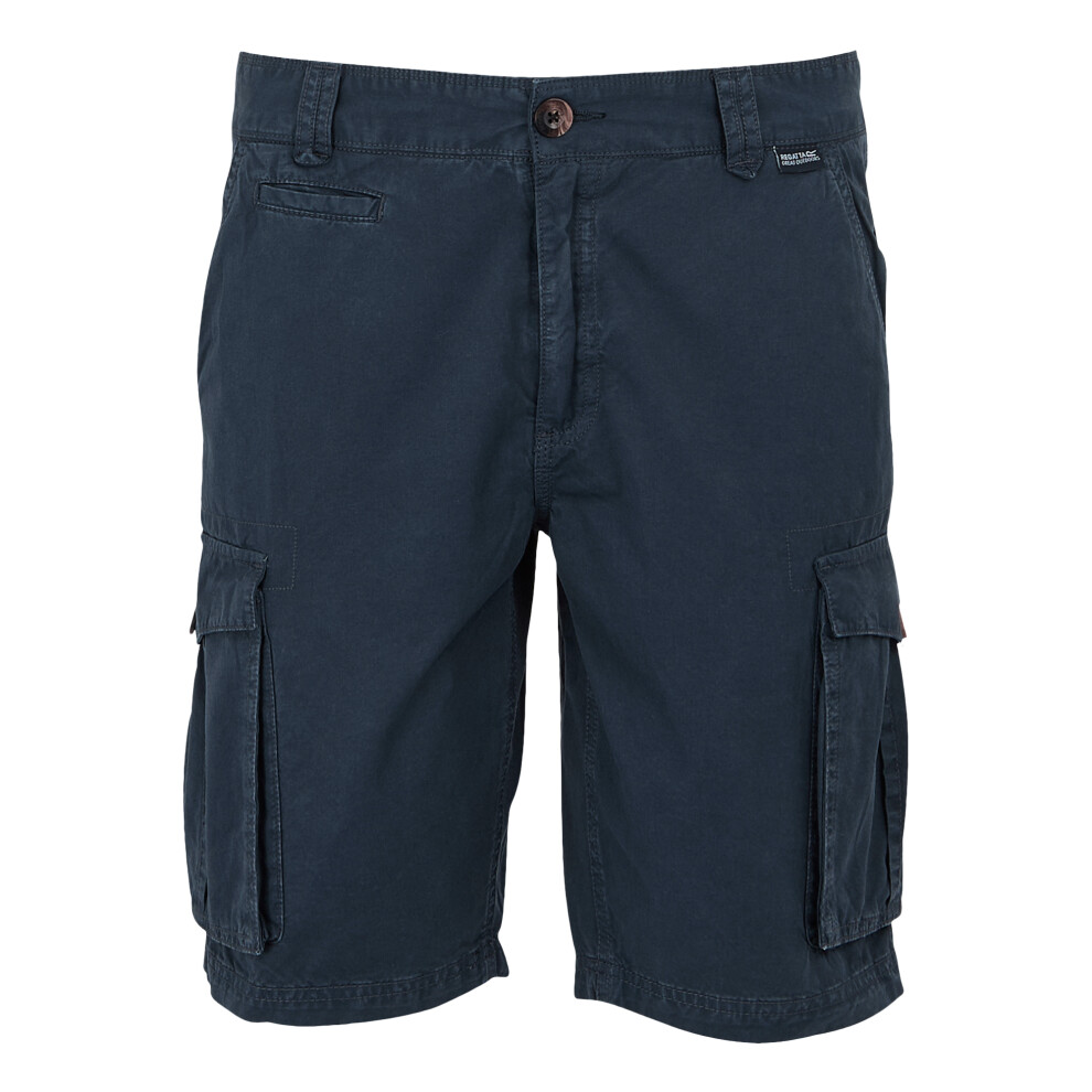 Regatta (32R, Navy) Mens Shorebay Ii Cargo Shorts