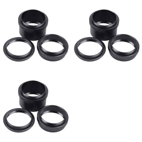3 Set Makroförlängningsrör 7mm/14mm/28mm för M42 Närbildsadapter Makroförlängningslinsadapterrörringar
