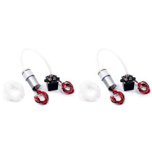 2X Moteur en Métal de Générateur de Fumée au Ralenti pour Heng Long 1/16 RC Modèle de Voiture 63HE