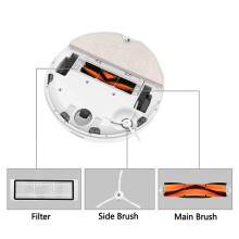 6 Sets Robot Stofzuiger Onderdelen voor   1S S50 S51 S52 S55 HEPA Filter Zijborstel Hoofdborstel Accessoires