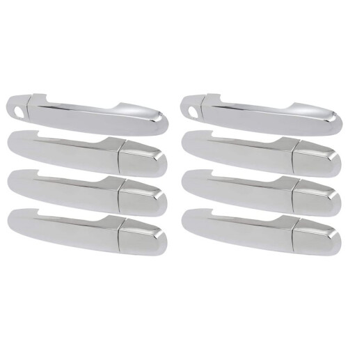 2X Copri Maniglie per Portiere Esterne Cromate per Accessori Auto   2003-2013