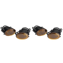 4 Stuks Auto voor Mistlampen Mistlamp Geel Vervanging voor E46 M3 Mtech II E39 M5 2001-2006 63177894017 63177894018