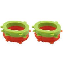 32X Rubber Seals for Glass Jars,Silicone Gaskets Canning Seals Replace Airtight Sealing Lids Rings for Canning Jar