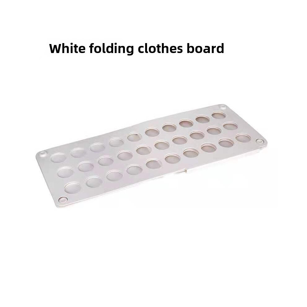(White) Clothing Folding Childrens Board With Pp Material For Organization Easy Garment 691031341486