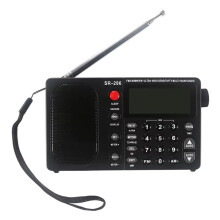 New SR-286 FM/LW/MW/SW Radio Receiver High-Sensitivity Full-Band Digital Tef6686 Shortwave Radio 18650 Battery