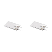 2X LDTO-028K PVDF Piezoelectric Film Sensor Chatter AC Coupling Passive 25x13x1MM Piezoelectric Film