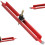 2X Contour Gauge Scribe Tool, Precise Profile Scribing Ruler with Adjustable Pencil Holder 1