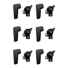6X Engine Hood Release Handle Bracket Compatible with 8 6 AD MK7 GLI Octavia 4 A8 517823633B