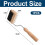 2X Gooseneck Webbing Stretcher Upholstery Tool, Wood Handle Webbing Puller Stretcher 1