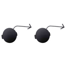2X Auto Rear Bumper Towing Tow Hook Eye Cover Cap for  2010-2017 5N0807441 5N0 807 441