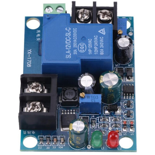 5X 30A 24V Automatic Battery Charging Controller Protection Module YX1708 Battery Undervoltage Charge Control Module 1