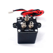 2X Metalen Motor Stationair Rook Generator Motor voor Heng Long 1/16 RC Tank Model Auto 63HE