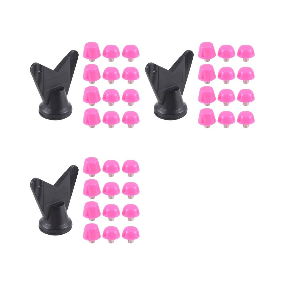 36Pcs Football Shoe Spikes Soccer Boot Cleats M5 Threading Screw 7Mm 10Mm Anti Slip Replacement Studs 6031254498798