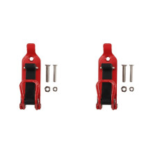 2Pcs Tool Fixing Bracket Wall Mounting Bracket Shovel Ax Quick Release Clamp Shovel Bracket for Car RV Boat Red