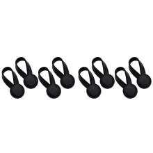 8pcs Magnetic Towel Holder Made of Leather, Easy Access Towel Clips, Magnetic Clip,Towel Clips, for Kitchens Bathroom