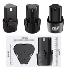 2X DIY Battery Converter Adapter Connector for DeYun ZhiPu FuGe for KoMax DLS GCRAFT 12V 10.8V Li-Ion Battery
