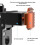 2X Support à Dégagement Rapide pour  13 Support Magnétique avec Vis 1/4 Pouce Adaptateur de Conversion D'Interface à Double Griffe Accessoires 7